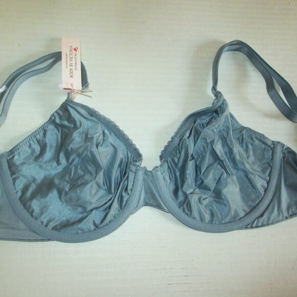 38C Victoria Secret Body by Victoria Invisible Lift Unlined Smooth Demi Bra Sage - Picture 6 of 8